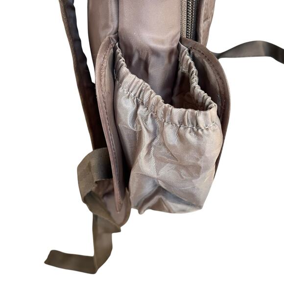 Lug Quilted Brown Dodger Quilted Mini Travel Backpack - Picture 8 of 13